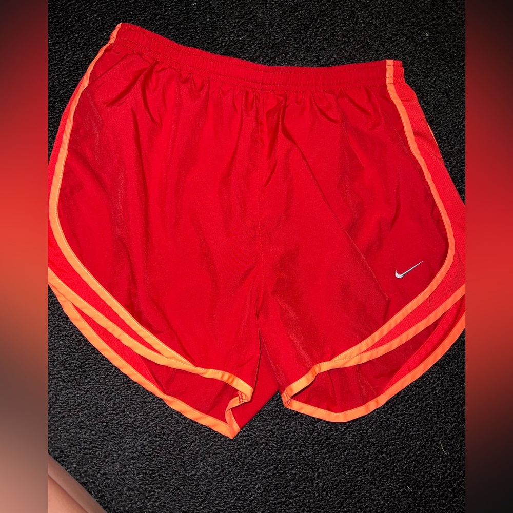 Nike Dri-FIT Red Athletic Shorts